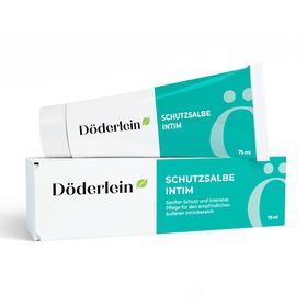 DÖDERLEIN® Schutzsalbe INTIM mit Milchsäure und 9,4 % Dexpanthenol, hormonfrei und parfümfrei