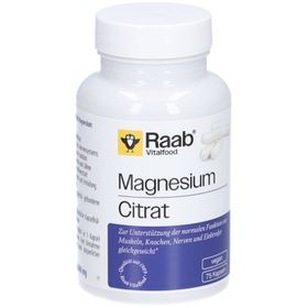 Raab Vitalfood Magnesiumcitrat Kapseln