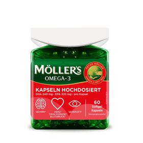 Möller's Oméga-3 hautement dosées en capsules