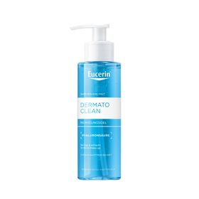 Eucerin® DermatoClean Reinigungsgel, 200 ml – Sanfte Gesichtsreinigung mit Hyaluronsäure für empfindliche Haut