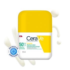 CeraVe Invisible Mattierendes Sonnenschutz Fluid LSF 50+