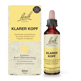 Bachblüten Klarer Kopf – Bach-Blütenmischung 20 ml