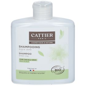 Cattier Shampoo grüne Tonerde Shampoo organische ölige Kopfhaut