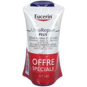 Eucerin UreaRepair PLUS Crème Mains 5% d'Urée Peau sèche