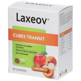 Nutreov Physcience Laxeov® Würfel Transit express® Apfel-Aprikose