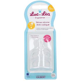 Luc et Léa Tétine ergosense débit lent
