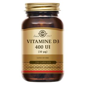 SOLGAR Vitamin D3 400 UI