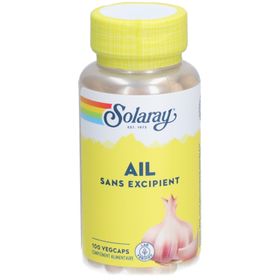 Solaray Ail Sans Excipient