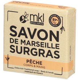MKL Savon de Marseille Surgras - Pfirsich