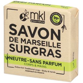 MKL Savon de Marseille Surgras - Neutre Sans Parfum