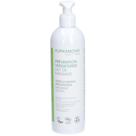 Alphanova LAIT DE MASSAGE PRÉVENTION VERGETURES | ALPHANOVA ORGANIC MUM