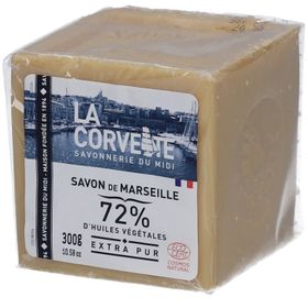 LA CORVETTE Savon de Marseille Extra Pur Würfel