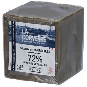 LA CORVETTE Marseiller Seifenwürfel Olive