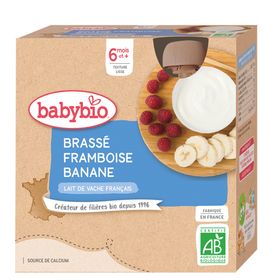 Babybio BRASSÉ FRAMBOISE BANANE ab 6 Monate