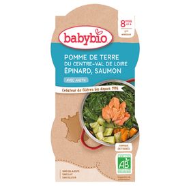 Babybio KARTOFFELKARTOFFEL AUS DEM CENTRE-VAL DE LOIRE SPINDEL LONG MIT ANETH ab 8 Monate