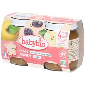 Babybio Apfel Pflaume 4 Monate + Bio