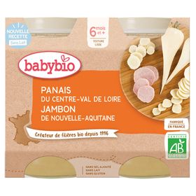 Babybio PANAIS DU CENTRE-VAL DE LOIRE JAMBON DE NOUVELLE-AQUITAINE ab 6 Monaten