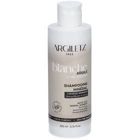 ARGILETZ Argile Blanche Shampooing Minéral Cheveux Normaux