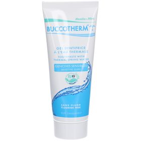 Buccotherm Zahngel mit Thermalwasser Empfindliches Zahnfleisch Fluorfrei Bio