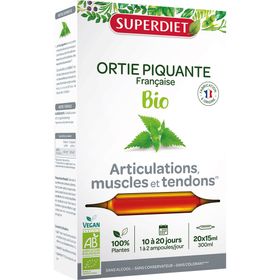 SUPERDIET Scharfe Brennnessel BIO Ampullen