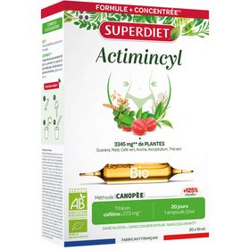 Superdiet Actimincyl Bio – Complexe de 6 plantes pour le contrôle du poids