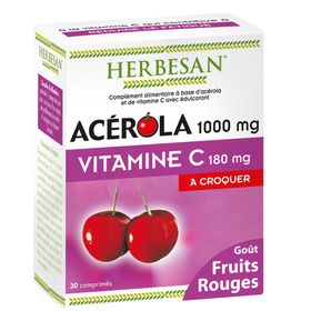 HERBESAN® Acerola Vitamin C - Rote Früchte Geschmack