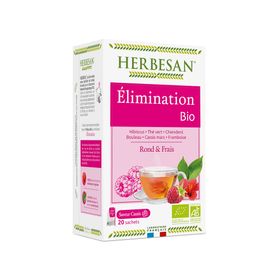 Herbesan Infusion Bio Hibiscus Goût Framboise Citron