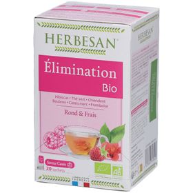 Herbesan Infusion Bio Hibiscus Goût Framboise Citron