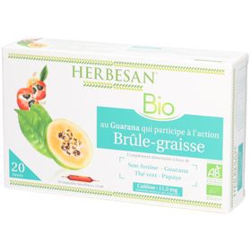 Herbesan Bio Fettverbrenner Guarana Grüntee Papaya Hafer
