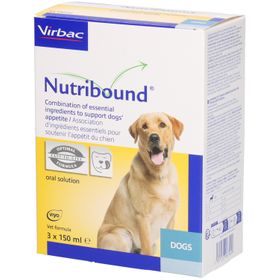 NUTRIBOUND CHIEN ORAL 150ML X3