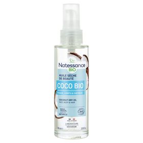 Natessance Huile Sèche Protectrice Coco Bio