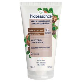 Natessance Après-Shampooing Ultra Riche Karité et Kératine Végétale
