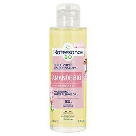Natessance Bio-Süßmandelöl Empfindliche Haut Gesicht und Körper
