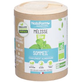 Nat&Form Bio Melisse Kapseln