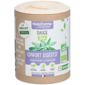 Nat&Form Sauge Bio en gélules