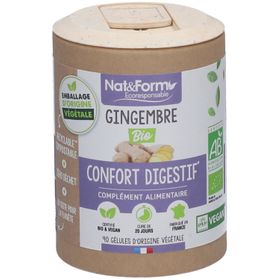 Nat&Form Gingembre Bio en gélules