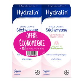 Hydralin® Sécheresse Crème Lavante Equilibre Intime