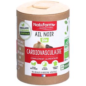 Nat&Form Schwarzer Bio-Knoblauch in Kapseln