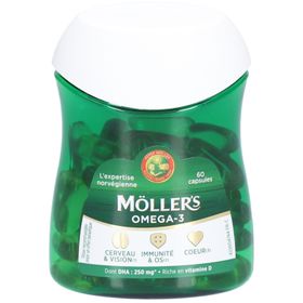 Möller's Omega-3 Double 60 Capsules