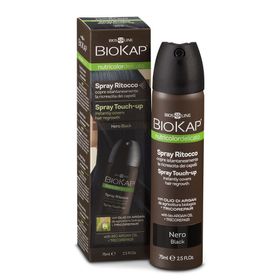 BIOKAP Nutricolor Delicato Spray Retouche Coloration Noir