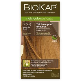 BIOKAP Nutricolor Delicato Teinture pour Cheveux 7.33 Blond Blé Doré