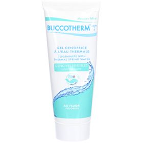 Buccotherm Thermalwasser Zahngel Empfindliches Zahnfleisch Mit Fluor Bio