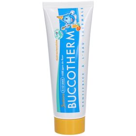 Buccotherm Zahnpasta mit Thermalwasser Ice Tea Pfirsich Junior 7-12 Jahre