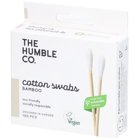 The Humble Co. Cotons-tiges Bambou Blanc