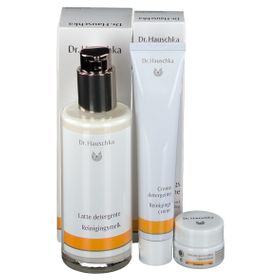 Dr. Hauschka Lait nettoyant, Crème nettoyante et Baume lèvres