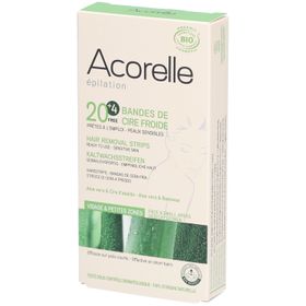 Acorelle Bande de cire froide Visage