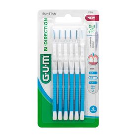 ​GUM® Bi-Direction, Brossette interdentaire conique fine 0,9 mm