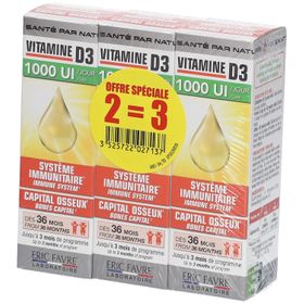 ERIC FAVRE Vitamin D3