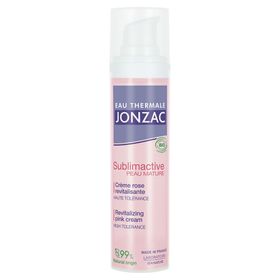 Jonzac Crème Rose Revitalisante Bio Éclat Peaux Matures et Ternes