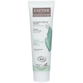 CATTIER Maske mit grüner Tonerde